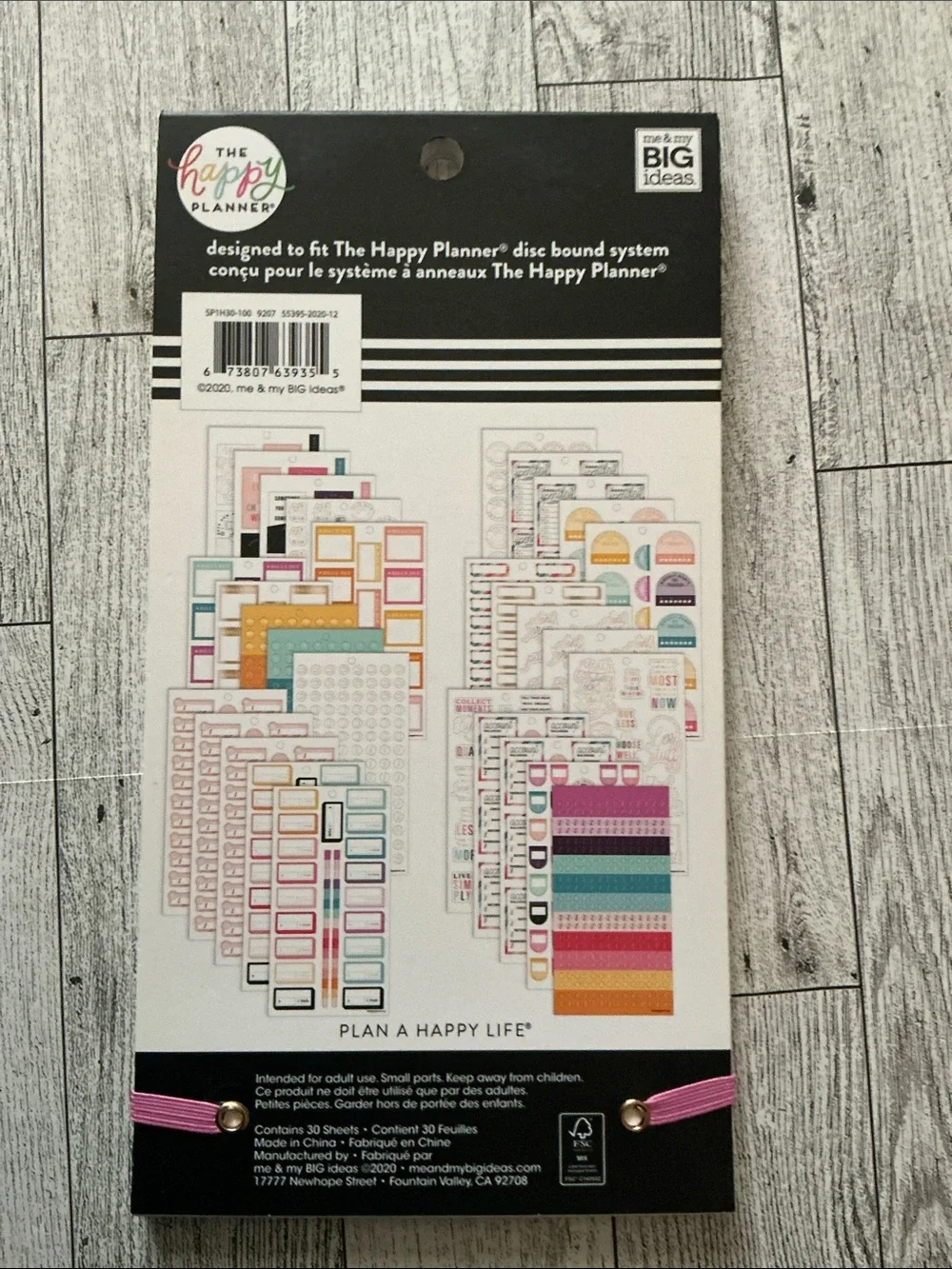 The Happy Planner Sticker Bundle - Pink, Green, Teal, Purple